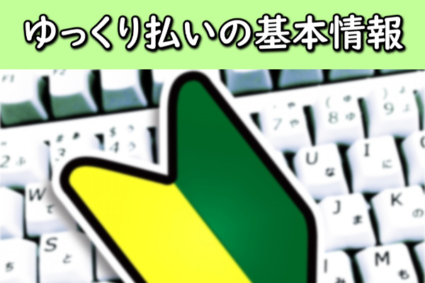 ゆっくり払いの基本情報